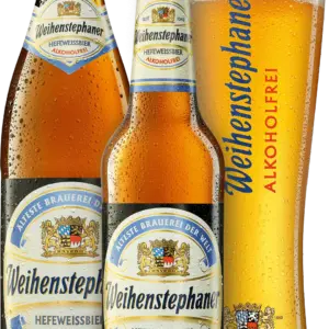Weihenstephaner Hefeweissbier Non Alcoholic 500ml Bottle Weihenstephaner Hefeweissbier Non Alcoholic 500ml Bottle