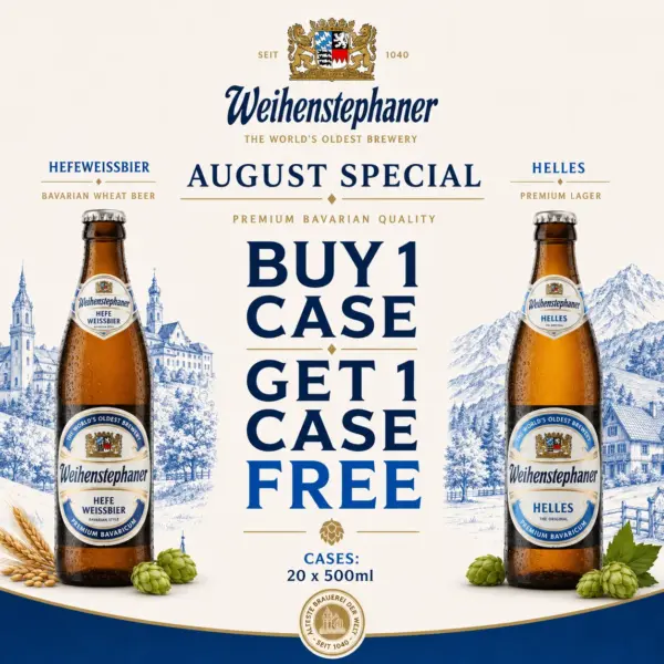 Weihenstephaner Buy 1 Get 1 Free