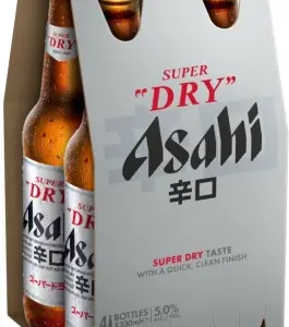 Asahi Superdry Pilsner 6x4x330ml